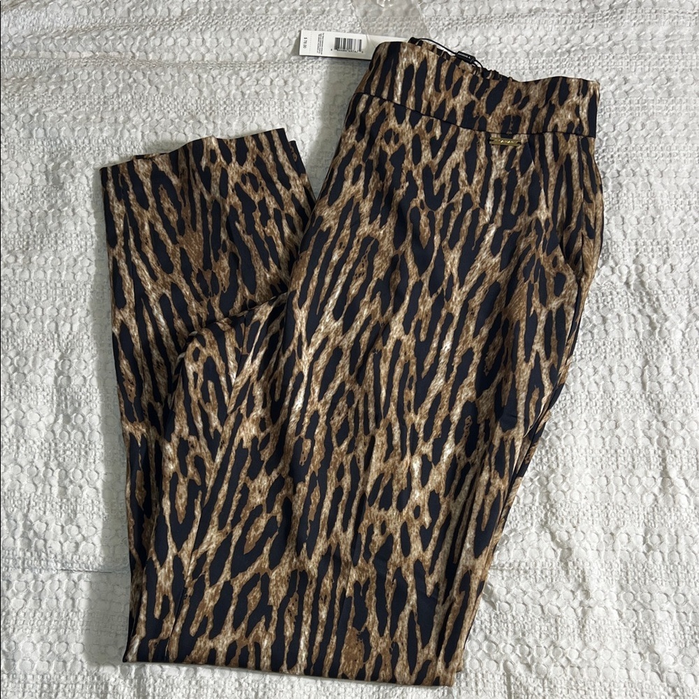 Tahari Animal Print Pants size S
